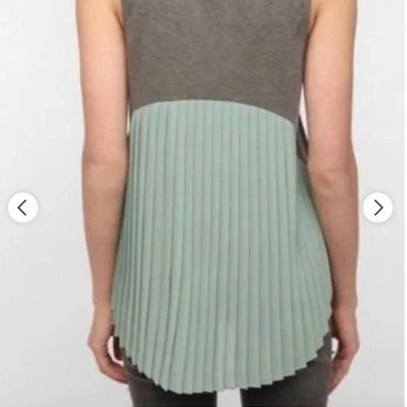 Urban Outfitters Sparkle & Fade Tank Top with pleated back - Picture 1 of 2